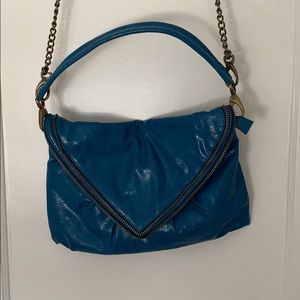 Matt & Nat Blue Leather Bag